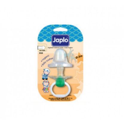 Picture of JAPLO BABY SOOTHER لهاية جابلو بحلمة سيليكون مواليد BLF 128S
