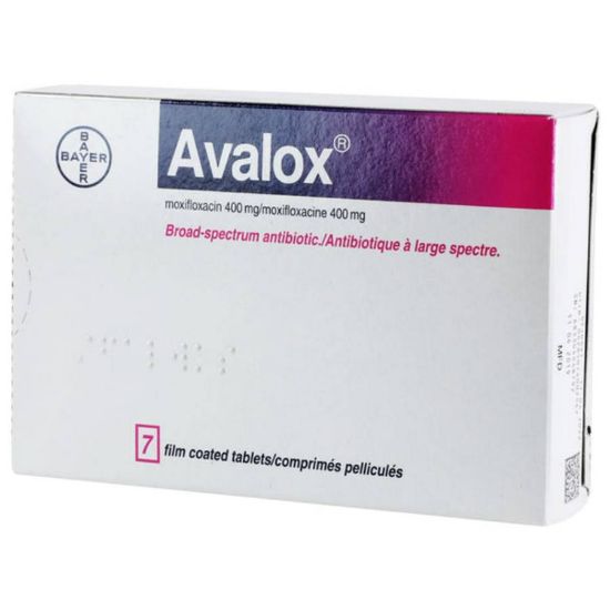 Picture of AVALOX 400MG 7TAB WS