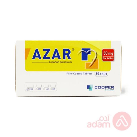 Picture of AZAR-D 50/12.5MG 30TAB