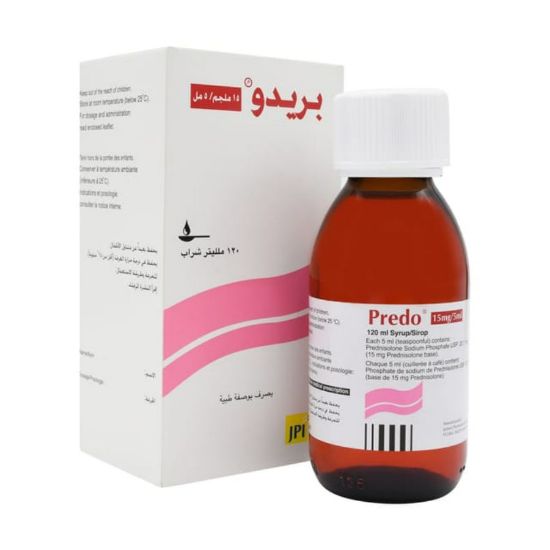 صورة 132-334-10 - بريدو 15 مجم/5مل شراب 120 مل
