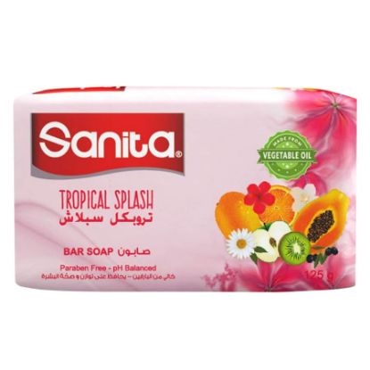 Picture of SANITA TROPICAL SPLASH SOAP 125 GM