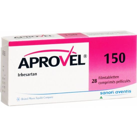 Picture of APROVEL 150 MG 28 TAB