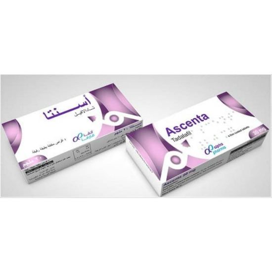 Picture of ASCENTA 20 MG 4 TABLETS
