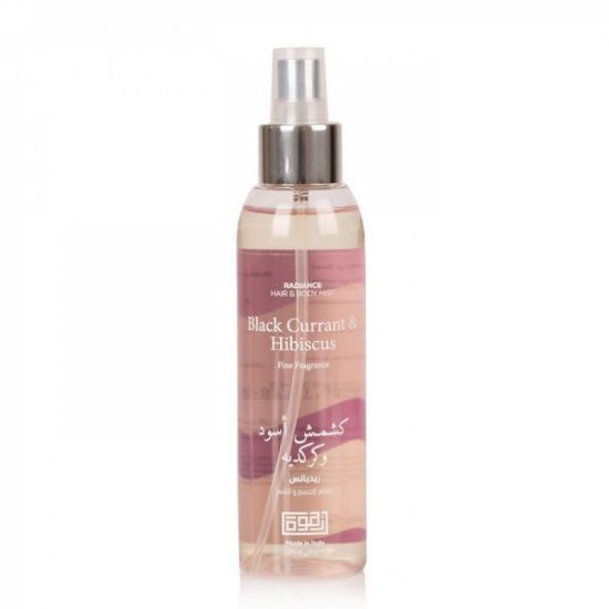 Picture of RADIANCE HAIR &BODY MIST BLACK CURRENT &HIBISCUS 150 ML