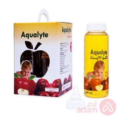 Picture of AQUALYTE APPLE TASTE 240 ML