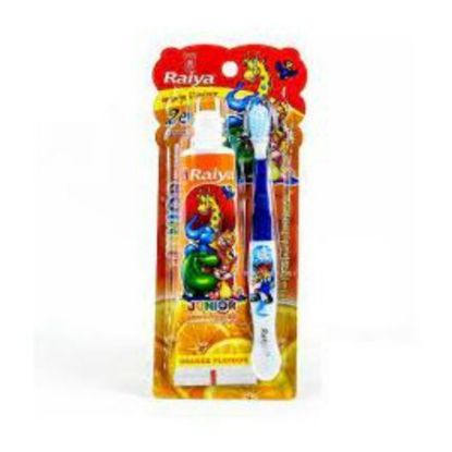 صورة ريا جديد  معجون اسنان برتقال 75 G + فرشاة اسنان 3421