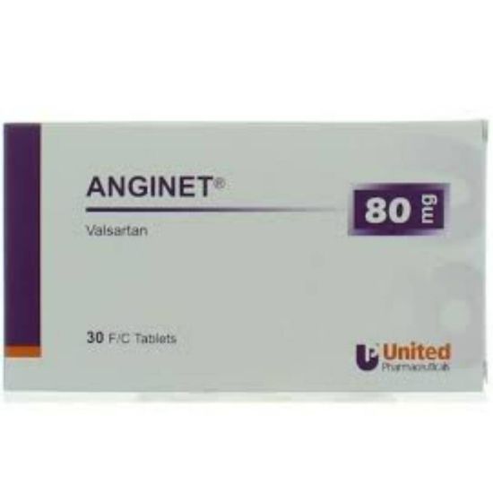 Picture of ANGINET 80 MG 30 TAB