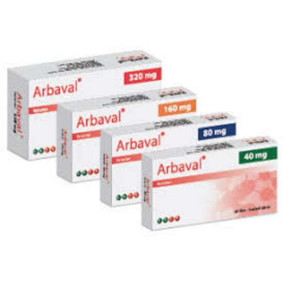 Picture of ARBAVAL 160MG 28TAB