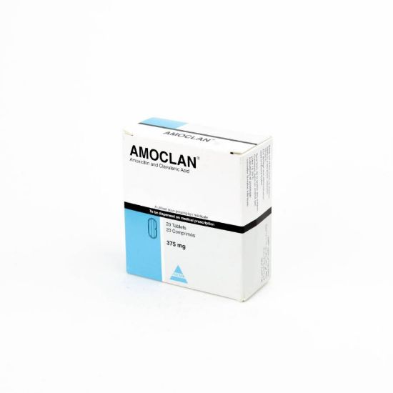 Picture of AMOCLAN 375MG 20TAB