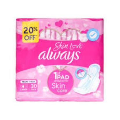 Picture of ALWAYS SKIN LOVE MAXI THICK LARGE 4X48 PCS 7932