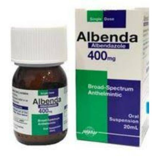 Picture of ALBENDA 400MG 20SUSP