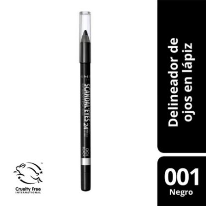 Picture of RIMMEL SCANDALEYES WATERPROOF  BLACK KOHL KAJAL NO.001 9529