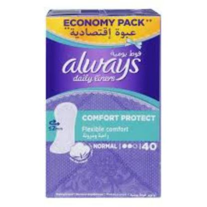 Picture of ALWAYS DAILY FLEXIBLE COMFORT NORMAL 10X40 PCS