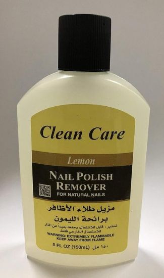 Picture of CLEAN CARE NAIL POLISH REMOVER WITH LEMON 150 ML