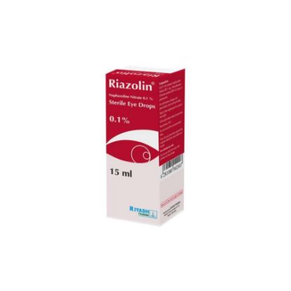 صورة ريازولين 0.1% قطرة عين 15 ملي