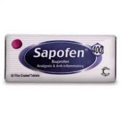Picture of SAPOFEN 400MG 30 TAB