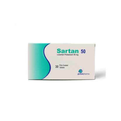 صورة سارتان 50 ملغم 30 قرص