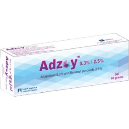 Picture of ADZOY 0.3 % & 2.5 % GEL 30GM