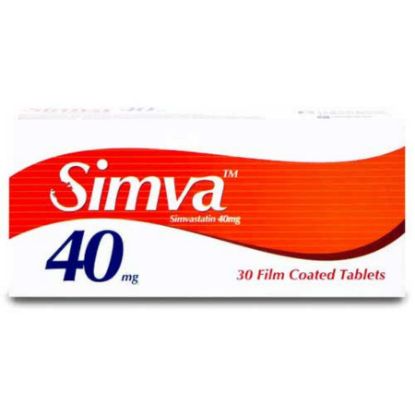 Picture of SIMVA 40 MG 30 TAB