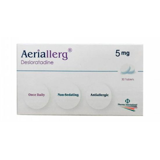 Picture of AERLALLERG 5MG 30 TABS
