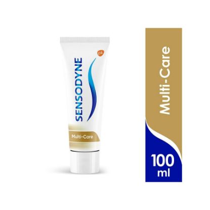 صورة سنسوداين مالتي كير مبيض, معجون أسنان 100 مل + 33 % أكسترا