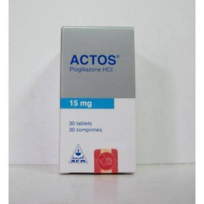 Picture of ACTOS 15 MG 30 TAB