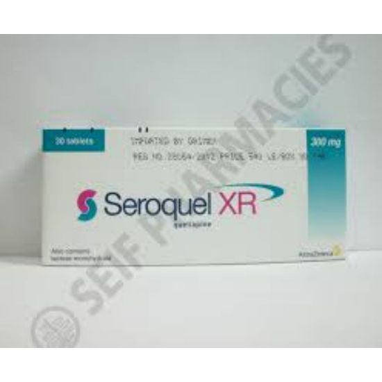 Picture of SEROQUEL 300 MG 30 TAB