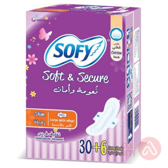 Picture of SOFY SLIM 29CM 30+6 EXTA PAD 5120