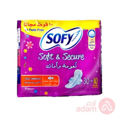 Picture of SOFY  MAXI COMPRESSED 29CM 30*10 EXTA PADS 2120