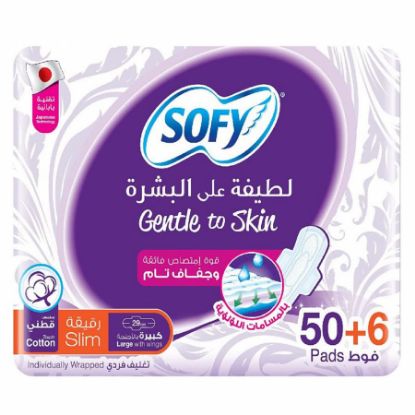 Picture of SOFY SLIM LARGE WINGS GENTEL 29CM 3 X 50+6 PADS 51233-2335