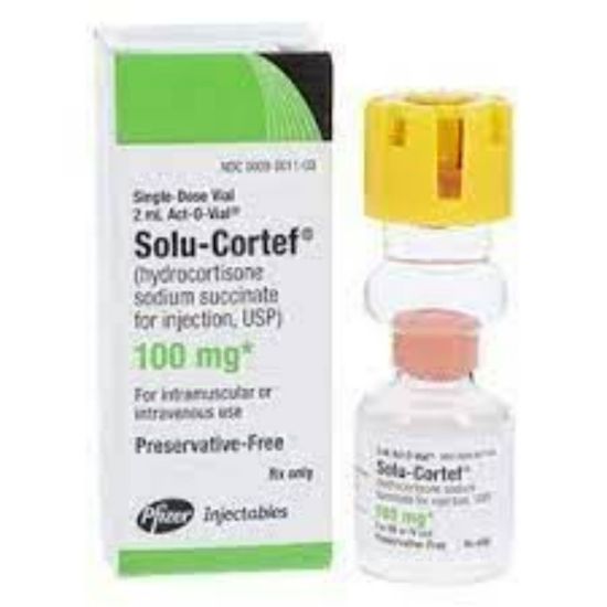 Picture of SOLU CORTEF 100 MG/2 ML ACT–O–VIAL