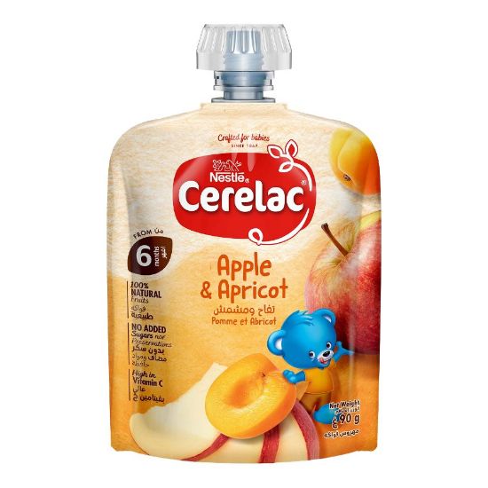 صورة Cerelac Puree Apple Apricot 90g +6 Months