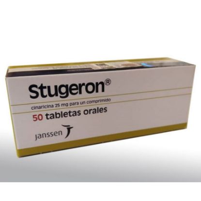 Picture of STUGERON 25 MG 50 TAB