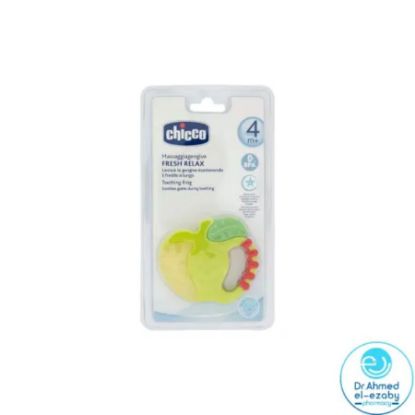 Picture of CHICCO FRESH RELAX TEETHING RIGN 4 M 71520-6836 عضاضة ايسكري