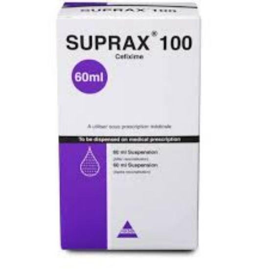Picture of SUPRAX 100 MG SUSP 60 ML