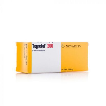 Picture of TEGRETOL 200 MG 50 TAB