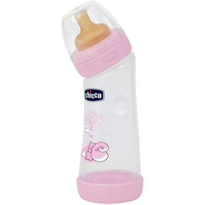 Picture of CHICCO WELL-BING ANGLED BOTTLE 0 M+ 250 ML 57498