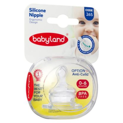 Picture of BABY DAR CLASSIC+ SILICONE NIPPLE 2 PC L CARD 808109