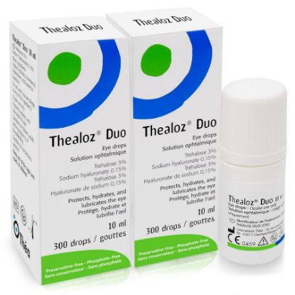 Picture of THEALOZ DUO 3% G EYE DROPS 10 ML