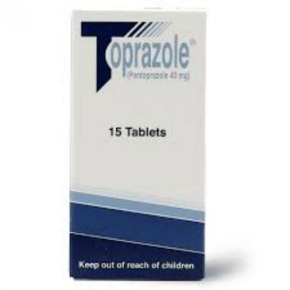 Picture of TOPRAZOLE 40 MG 15 TAB
