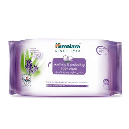 Picture of HIMALAYA SOOTHING & PROTECTING BABY WIPES 50 WIPES#