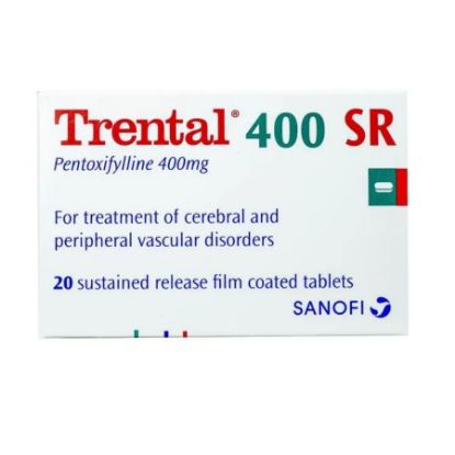 Picture of TRENTAL 400 MG 20 TAB