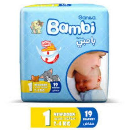 صورة بامبى حفاض عادى مولود جديد 3*19