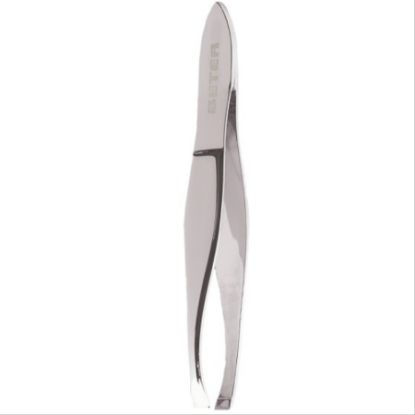Picture of BETER 24001 CHROMEPLARED, STRAIGHT POINT TWEEZERS, 7.2CM.*O