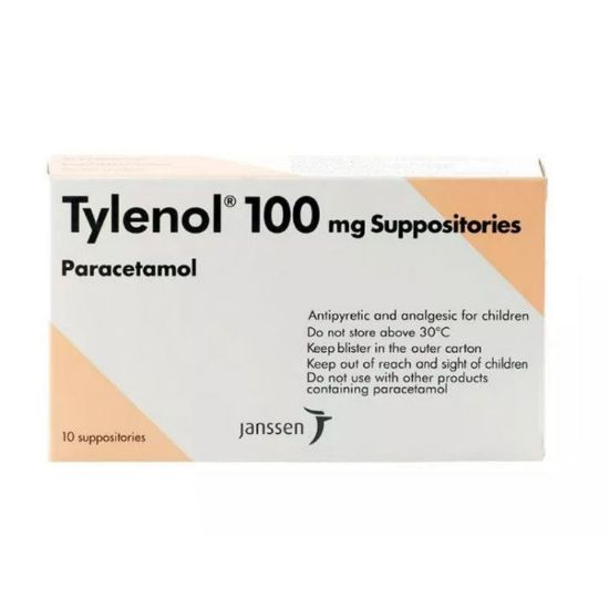 صورة 11-51-80 - تايلينول 100 مجم 10 تحاميل
