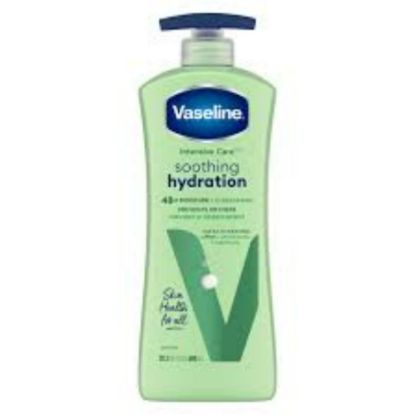 Picture of VASELINE LOTION 600 ML GREEN TO MOISTURIZE AND SOFTEN