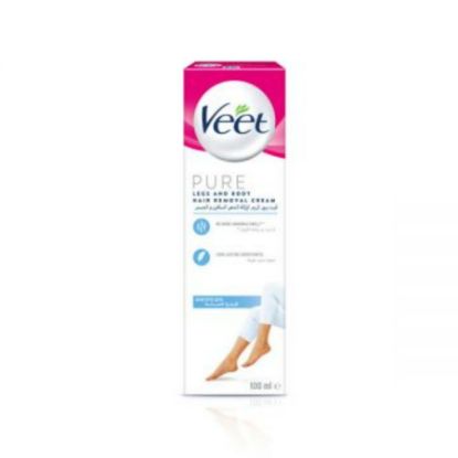 Picture of VEET PURE LEGS &BODY HAIR REMOVAL CREAM 100 ML 118
