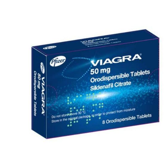 Picture of VIAGRA ODT 50 MG 8 TAB