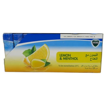 Picture of VICKS PLUS C LEMON&MENTHOL 40 G X 20 - 6046