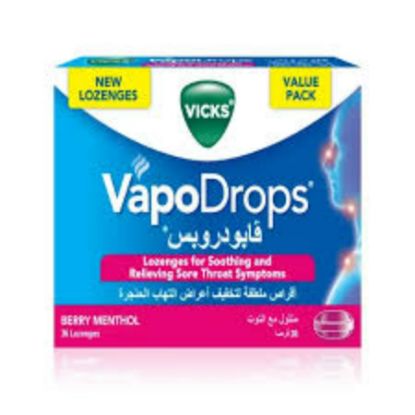 Picture of VICKS VAPODROPS BERRY 36 PCS